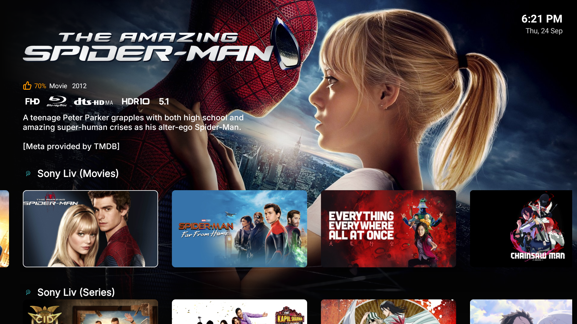 RealStream Homepage Example